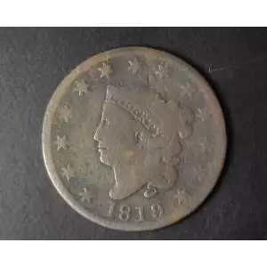 Large Cents-Coronet Head 1816-1839